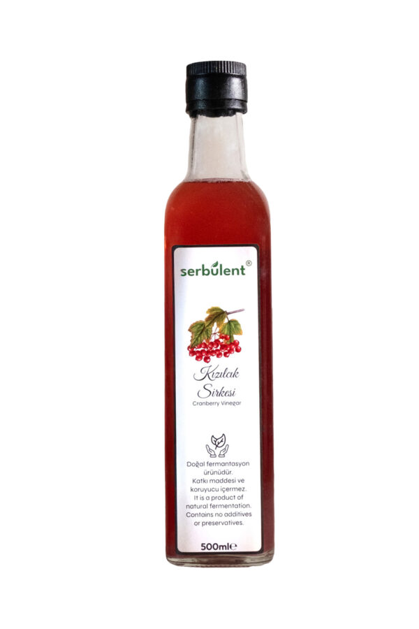 Kızılcık Sirkesi - 500 ml