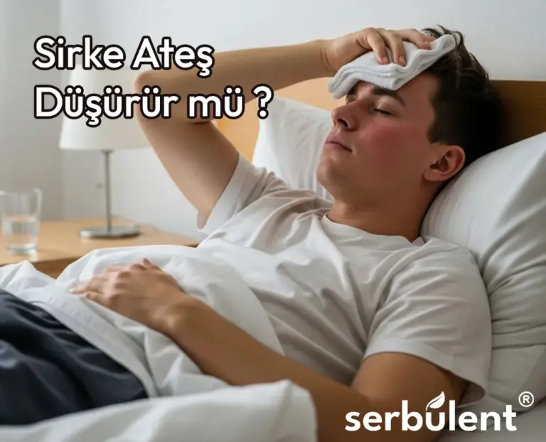 sirke ateş düşürür mü